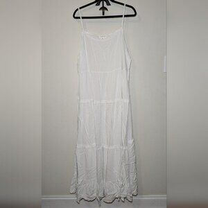 Spaghetti Strap Tiered Maxi